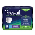 Prevail Overnight Absorbent Underwear, Large. Fixed Price $16.15.
