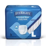 Medline Fitright Underwear, L, Adult Unisex 40-56" Hip Overnight/max Absorb. Fixed Price $82.96.