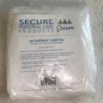 Secure Waterproof Twin Matress Sheeting Cover Personal Care 39"X75" New. Fixed Price $14.99.