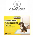 Kirkland Signaturee Extra-large Absorbent Pads 30 In 23 W 100-COUNT. Fixed Price $30.99.