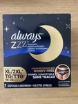 Always Zzz Disposable Period Underwear Size 2XL Pant 18 26 7 Count New. Fixed Price $18.95.