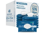 Mckesson Personal Cleansing 7.5 X 12.5" WPW48 Pack 576 Wipes. Fixed Price $39.99.