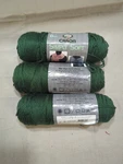 Caron Simply Soft Yarn Dark Sage 3 Pack Medium Weight 864 Yards Acrylic. Fixed Price $25.00.
