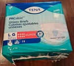 Nip Tena Proskin Super Unisex Adjustable Briefs Size Large 48"-59" Count 14. Fixed Price $21.00.