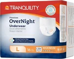 Tranquility Premium Overnight Disposable Absorbent Underwear - Unisex. Fixed Price $79.99.