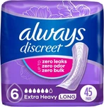 Always Discreet Adult Incontinence Pads For Women, Drier Vs Poise, 6 Drop Long. Fixed Price $65.99.