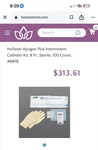 Hollister 8FB Apogee Plus Kit 8FR 16 100 Units New Open Box. Fixed Price $99.00.