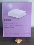 Purple Waterproof Mattress Protector Standard Queen New!. Fixed Price $120.00.