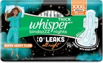 Whisper Ultra Nights Sanitary Pads Xxxl Wings 10 Pieces Pack. Fixed Price $34.99.