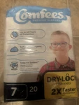 Comfees Baby Size Over 41 Lbs. CMF-7 Toddler Lot Of 200 Newdiapers. Fixed Price $100.00.