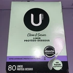 By Kotex Security Panty Liners Unscented Extra Coverage 80CT. Fixed Price $12.99.