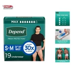 Depend Fresh Protection Adult Diapers, Incontinence Underwear For Men, Dispos.... Fixed Price $31.99.