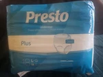 Presto Plus Unisex Pullup Underwear, Classic Fit, Size 18 Count. Fixed Price $19.50.