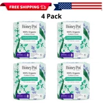 (4 Pack) Honey Pot Overnight Herbal Menstrual Pads, 12 Count. Fixed Price $35.88.