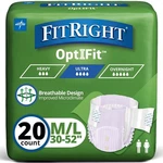 Stretch Ultra Adult Briefs, Incontinence Diapers With Tabs, Heavy Absorbency,.... Fixed Price $26.49.