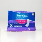Always Discreet Incontinence Pads Size 5 Heavy Long 39 Count 12 Hours New Sealed. Fixed Price $23.40.