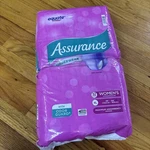 Assurance Incontinence Underwear, Womens, Size Xl, 32 Ct. Fixed Price $25.99.