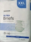 Mckesson Ultra Disposable Underwear - White, 2XL, Heavy, Pack Of 12 (uwbxxl). Fixed Price $12.99.