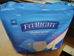 Medline Fitright Underwear Super Absorbent Pull Case Of 80 Large 4 20 Packs. Fixed Price $47.99.