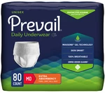 Prevail Protective Underwear Med 34-46IN Case Of 80 #PV-512. Fixed Price $52.87.