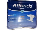 Attends Incontinence Brief Adult Diaper Xl 20 Ct Contoured DDA40 Heavy Severe. Fixed Price $18.82.