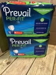 Prevail Per- Fit Medium 32"-44" Adult Briefs 20 Breathable Vented PF012/1. Fixed Price $10.00.