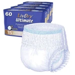 Livdry Ultra Absorbent Adult Protective Underwear For Bladder Control 82OZ. Fixed Price $104.90.