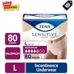 Tena Sensitive Care Underwear L 80CT Maximum Absorbency Incontinence. Fixed Price $55.99.