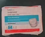 Box Of Cardinal Health Sure Care Plus Underwear S/m Heavy Absorbency. Fixed Price $49.99.