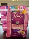 Poise 33593 Ultimate Long Pad 27 Count. 1- 18. Fixed Price $50.00.