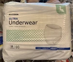 Mckesson Adult Disposable Pull Up Underwear Diapers Heavy Absorbency 18 Ct. Fixed Price $12.00.