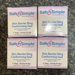 Safe Simple SNS684U2. 2" Skin Barrier Ring. 10 Per Box. Pack Of (40 Seals). Fixed Price $50.00.