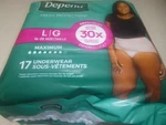 Depend Fit-flex Incontinence Underwear For Women Large Maximum Absorbency 17 Ct.. Fixed Price $36.99.