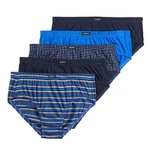 Men's Equipo 5-PACK Low Rise Brief No Fly Premium Cotton Underwear Blue Black. Fixed Price $37.05.