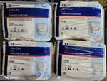 4 Pack Of 18 Covidien Sure Care Plus Protective Underwear Large Adult Diapers. Fixed Price $45.00.