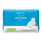Amazon Basics Thick Maxi Pads With Flexi-wings For Periods, Long Size 2,. Fixed Price $10.87.