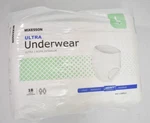 Mckesson Pull Disposable Underwear Large Size Ultra Absorbency 18 Pack. Fixed Price $13.29.