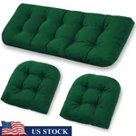 3PCS Waterproof Outdoor Cushions Patio Swing Wicker Furniture Support Pads New. Fixed Price $91.18.