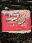 20 Latex Free Total Dry Moderate Bladder Control Pads Extra Absorbenc. Fixed Price $10.00.