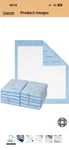 Halyard Super Absorbent Disposable Waterproof Underpads Cloth-like 36X23 In. Fixed Price $68.84.