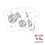 20SHEET Disco Napkins Ball Cocktail Disposable. Fixed Price $13.99.