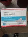 Cardinal Health Wings Plus Adult Quilted Briefs, Medium 32" - 44" 96 Total. Fixed Price $25.00.