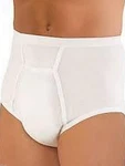 New Sealed Sir Dignity Pack 2 Briefs Sanitary Pouch Cotton Washable Protect Sz. Fixed Price $18.98.