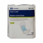 Covidien Surecare Bladder Control Pads, Heavy Absorbency 4 X 12-1/2 Inch 96 Ct. Fixed Price $50.95.