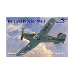 Dora Wings Historical Model 1:72 Percival Proctor Mk.i Czech Service New. Fixed Price $23.95.