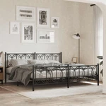 Metal Frame With Headboard Platform Base Home Bedroom Furniture Vidaxl. Fixed Price $106.99.