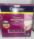Walgreens Certainty Women's Underwear, Maximum Absorbency X-large 38CT. Fixed Price $14.95.