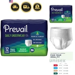Incontinence Underwear For Adults Unisex Disposable Max Absorbency 48 Pack. Fixed Price $104.99.