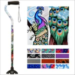 Nova Joy Offset Quad Walking Cane Lightweight Adjustable Self Standing Support. Fixed Price $40.99.