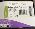Box Of 10 Convatec Esteem Body One Piece Drainable Pouch Ostomy Ref # 423664. Fixed Price $45.00.